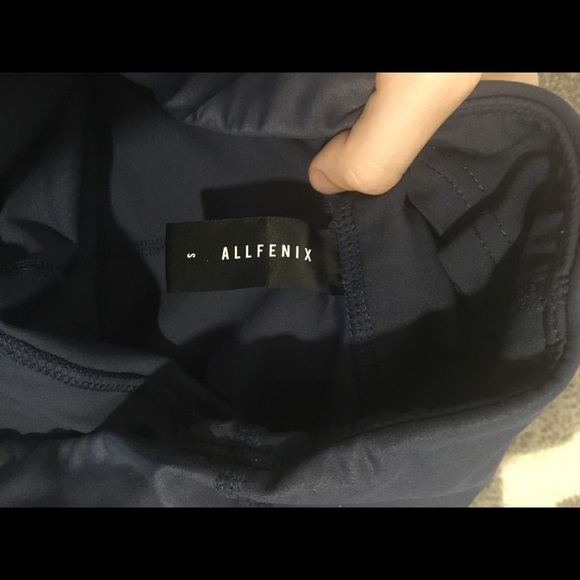 All Fenix high rise 7/8 leggings in Paris Stripes - Picture 4 of 7